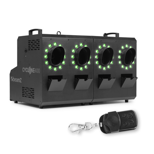 Cyclone400 Smoke & Bubble Machine with RGBW LEDs