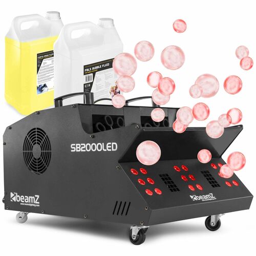Smoke & Bubble Machine RGB LEDs 2000 Watts