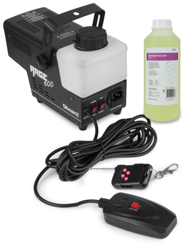 Smoke Machine & Fluid Combo  - Wireless controller - Rage 600