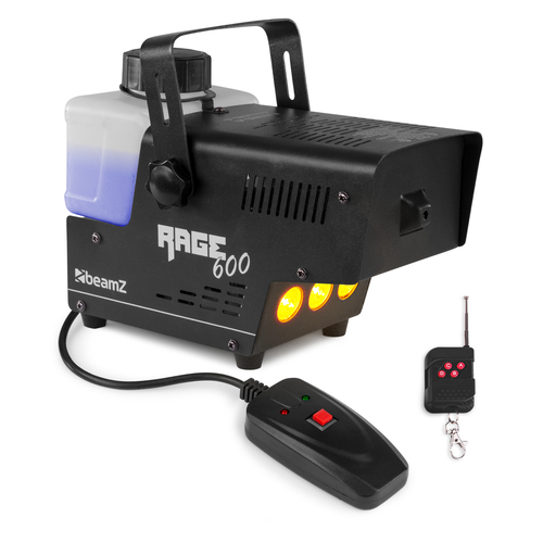 Rage 600LED Smoke Machine with Wireless Controller 