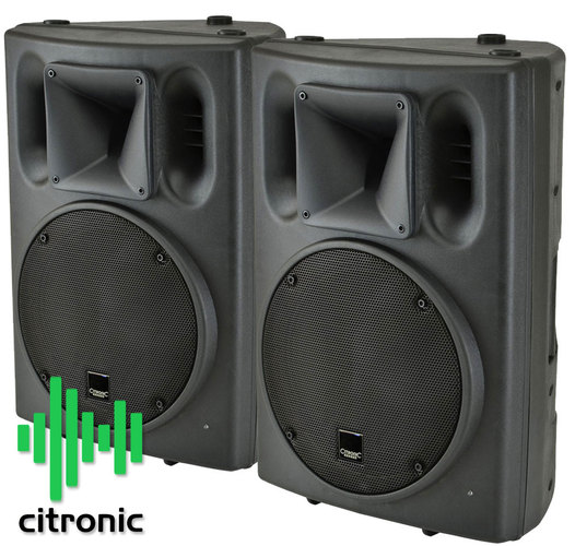 Citronic Active PA Speaker Professional - CT12A - 12 Inch 