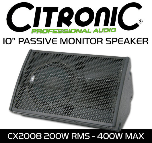 Citronic PA Speaker - CX-2008 - 10 Inch