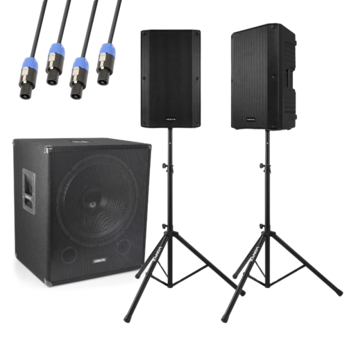 Bi-Amplifier Active Subwoofer - 18 Inch PA Set