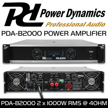 Power Dynamics Amplificador profesional PDA-B2500