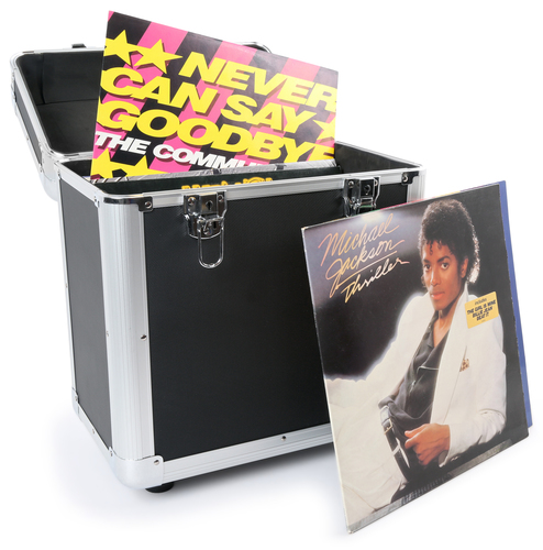 12" Vinyl Record Case Black