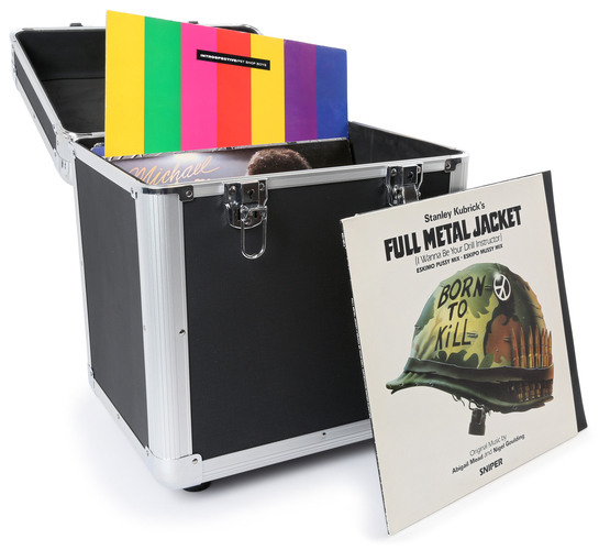 12" Vinyl Record Case Black