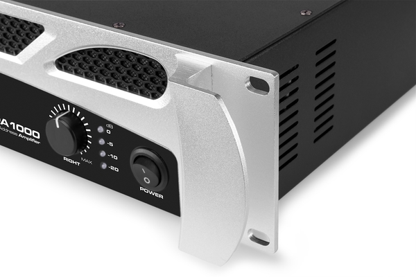 Vonyx VPA1000 - Ampli Digital 2x500W Avec Bluetooth - Lecteur USB/SD - Pour DJ Et Sono Mobile