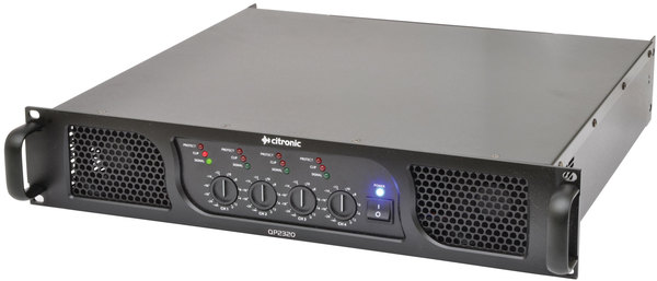 QP2320 Quad Power Amplifier - 4 x 580 Watt RMS