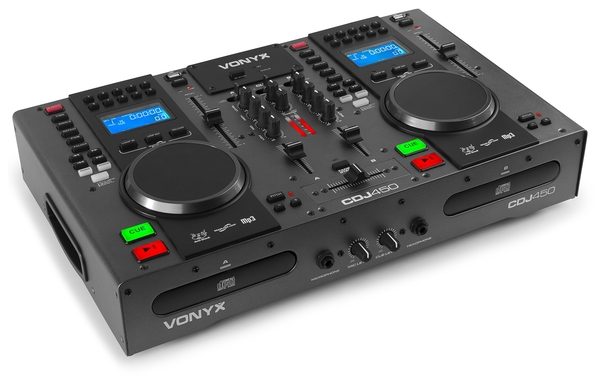 CDJ450 Twin CD/MP3/USB player/mixer with BT
