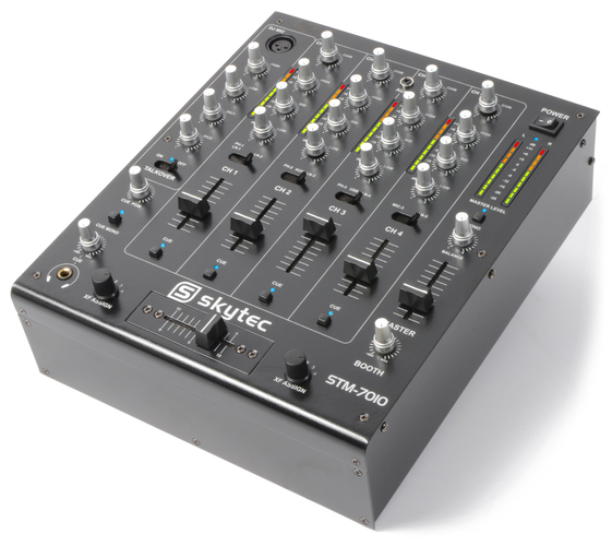 Pro DJ Mixer - 4 Channel Mixer 
