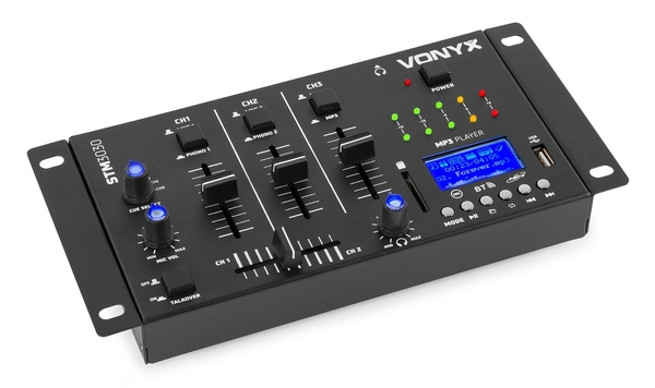 6 Channel Mixer - USB/MP3/BT/REC