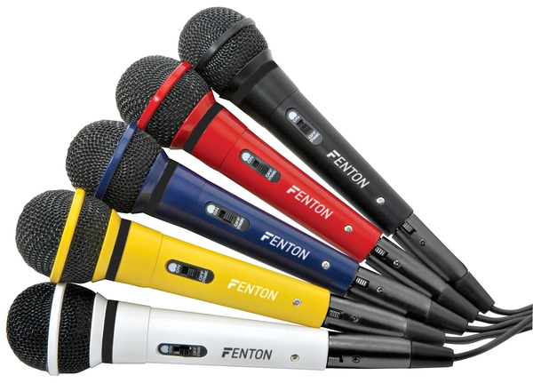 Karaoke Set Dynamic Microphones 5 pieces