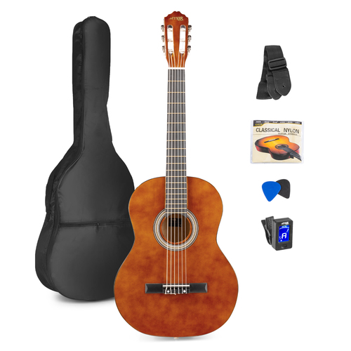 SoloArt Classic Guitar Pack Dark Natural