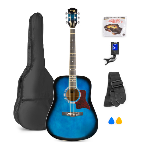 SoloJam Western Guitar Pack Blue