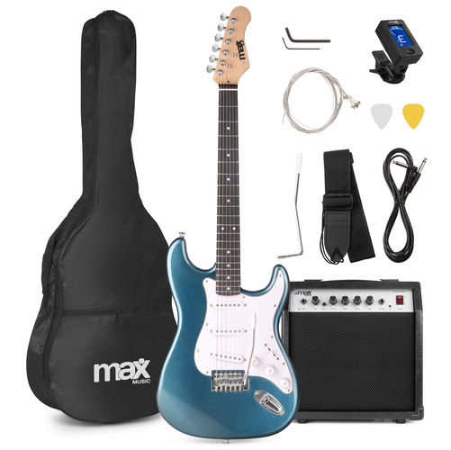 GigKit Electric Guitar Pack Petrol Blue