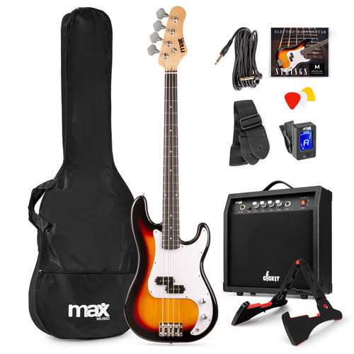 GigKit Bass Guitar Pack Sunburst