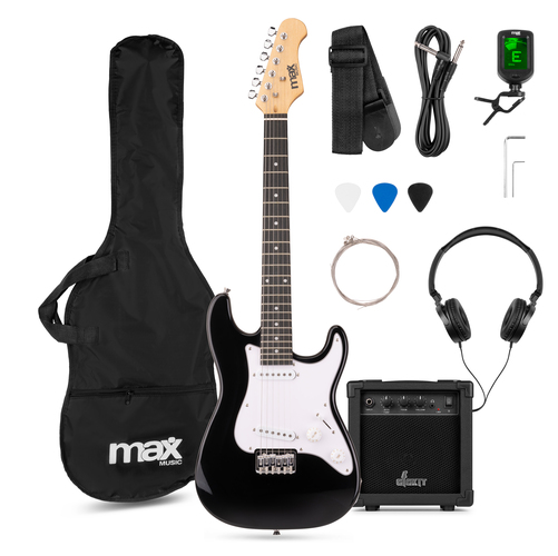 GigKit Junior Electric Guitar Pack Black 3/4