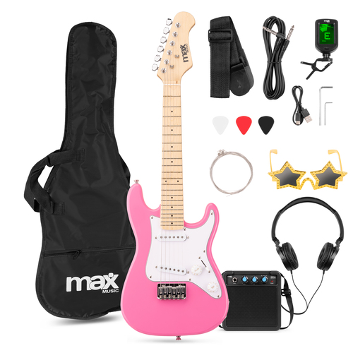 GigKit Junior Electric Guitar Pack Pink 1/4