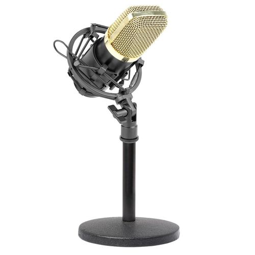 Studio Condenser Microphone Gold