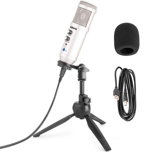 Studio Microphone USB Titanium with Echo