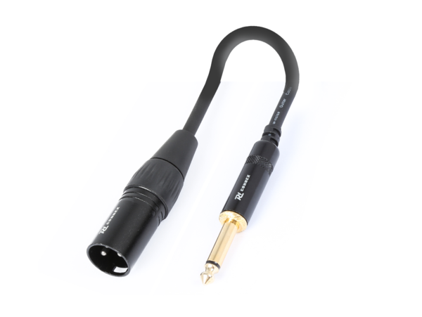 Audio Lead - Converter XLR Male to 6.3mm TS Jack Male 