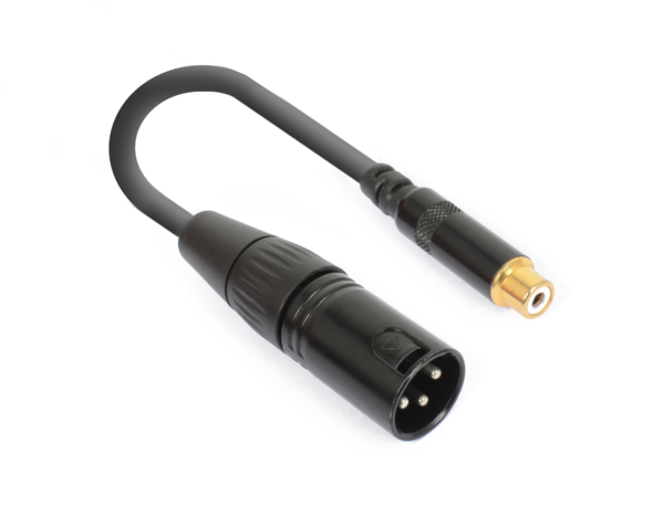 Audio Lead - Converter XLR Male to RCA Female