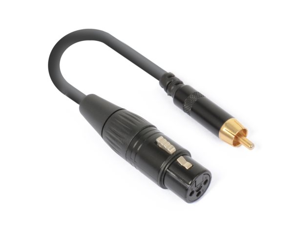 Audio Lead - Converter XLR Female to RCA Male