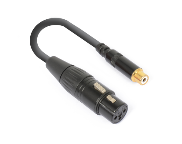 Audio Lead - Converter XLR Female to RCA Female