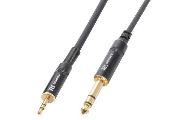 Audio Lead - 3.5mm TRS Jack to 6.3mm TRS Jack  