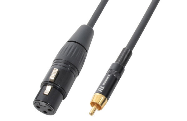 Audio Lead - XLR Female to RCA Male