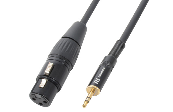 Audio Lead - XLR Female to 3.5mm Stereo Jack
