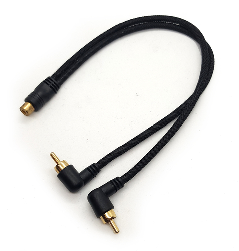 Audio Lead - Converter 2 x RCA male to 1 x RCA Female