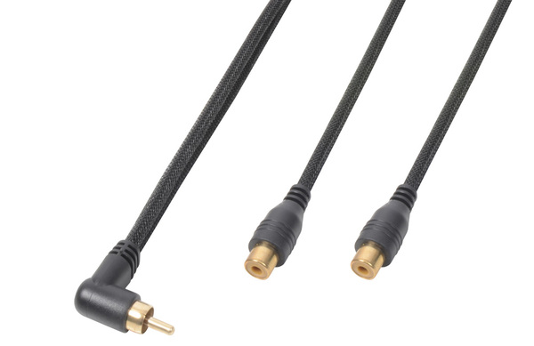 Audio Lead 1x RCA Male - 2x RCA Female 