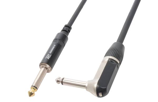 Guitar Lead - 6.3mm TS to 6.3mm TS Jack Right Angle