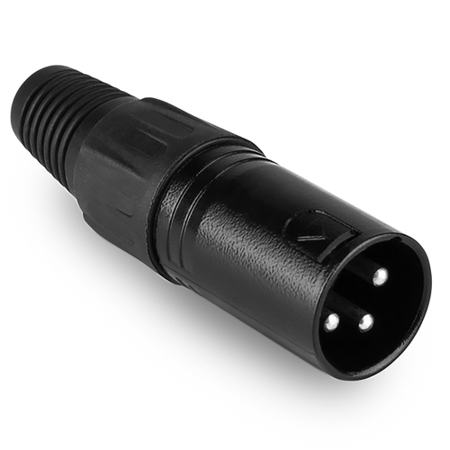 DMX Terminator 3-pin Black casing - Sound Division & Surplustronics