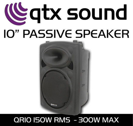 Passive Moulded PA Speaker Box - QR10 - 10 Inch