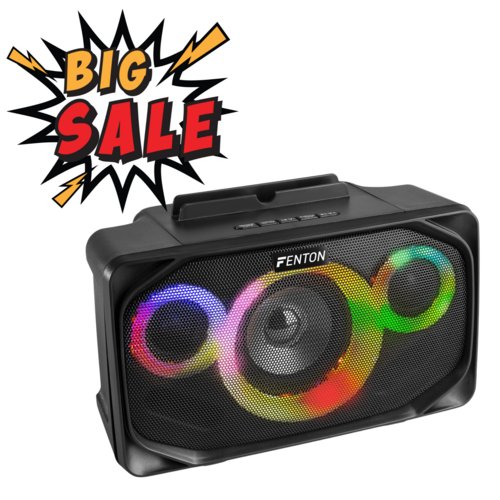 Sputnik 2 LED Party Speaker with Battery