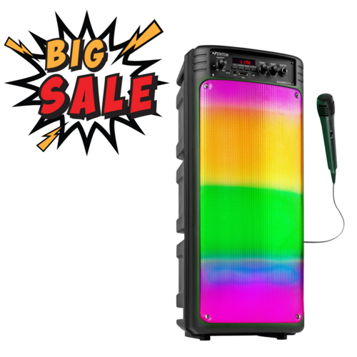 BoomBox340 Party Speaker with LED - ON SALE!