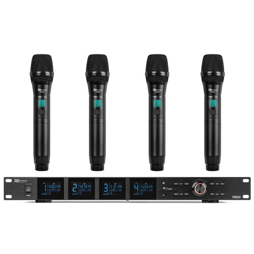 PD524 UHF Wireless Microphone Set 