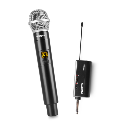 Wireless Microphone Plug-and-Play UHF