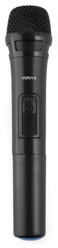 Handheld Microphone - UHF 523.75Mhz - Pink Cap