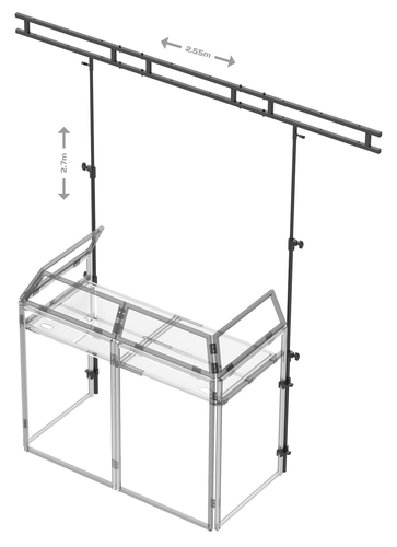 DB3L Lightbridge for DB3 DJ table