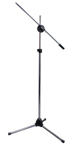 Twin Mount Microphone Stand  Chrome - Twin Mount 