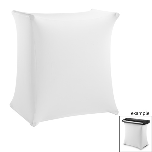 LKS10W Keyboard stand cover white