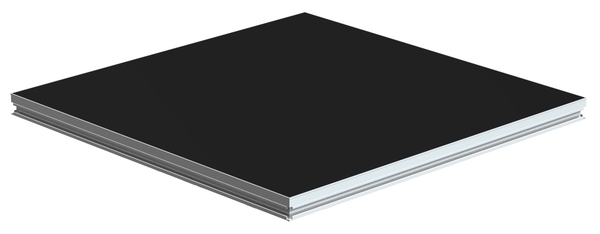 Spider Deck750 Aluminium 100x100cm