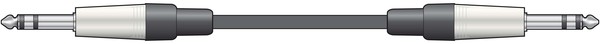 Audio Lead - 6.3mm TRS JACK to 6.3mm TRS JACK LEADS