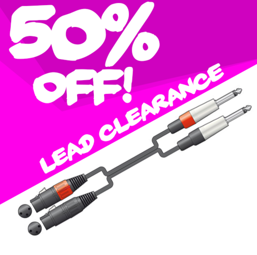 Classic Audio Lead - 2 x XLR F to 2 x 6.3mm TS Jack