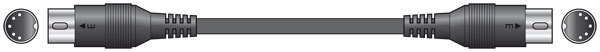 Audio Lead - Midi 5 Pin - 5 Pin