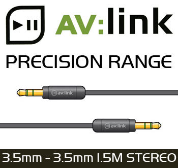 iPOD/Smartphone Lead - 3.5mm TRS Precision Plug to Plug