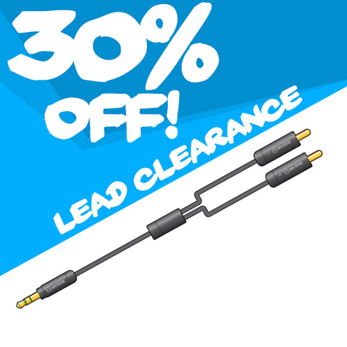 3.5mm TRS Precision Plug to 2 x RCA Phono